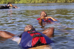 What's the place to go in Jinja? Tubing The Nile!