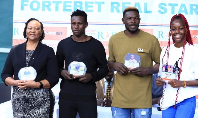 Uchanda, Ssenyonga win Fortebet real stars sports monthly awards